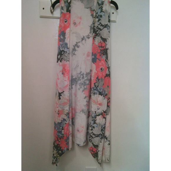 Heimich Floral Cardigan with Pockets Womens XXL - Picture 1 of 5